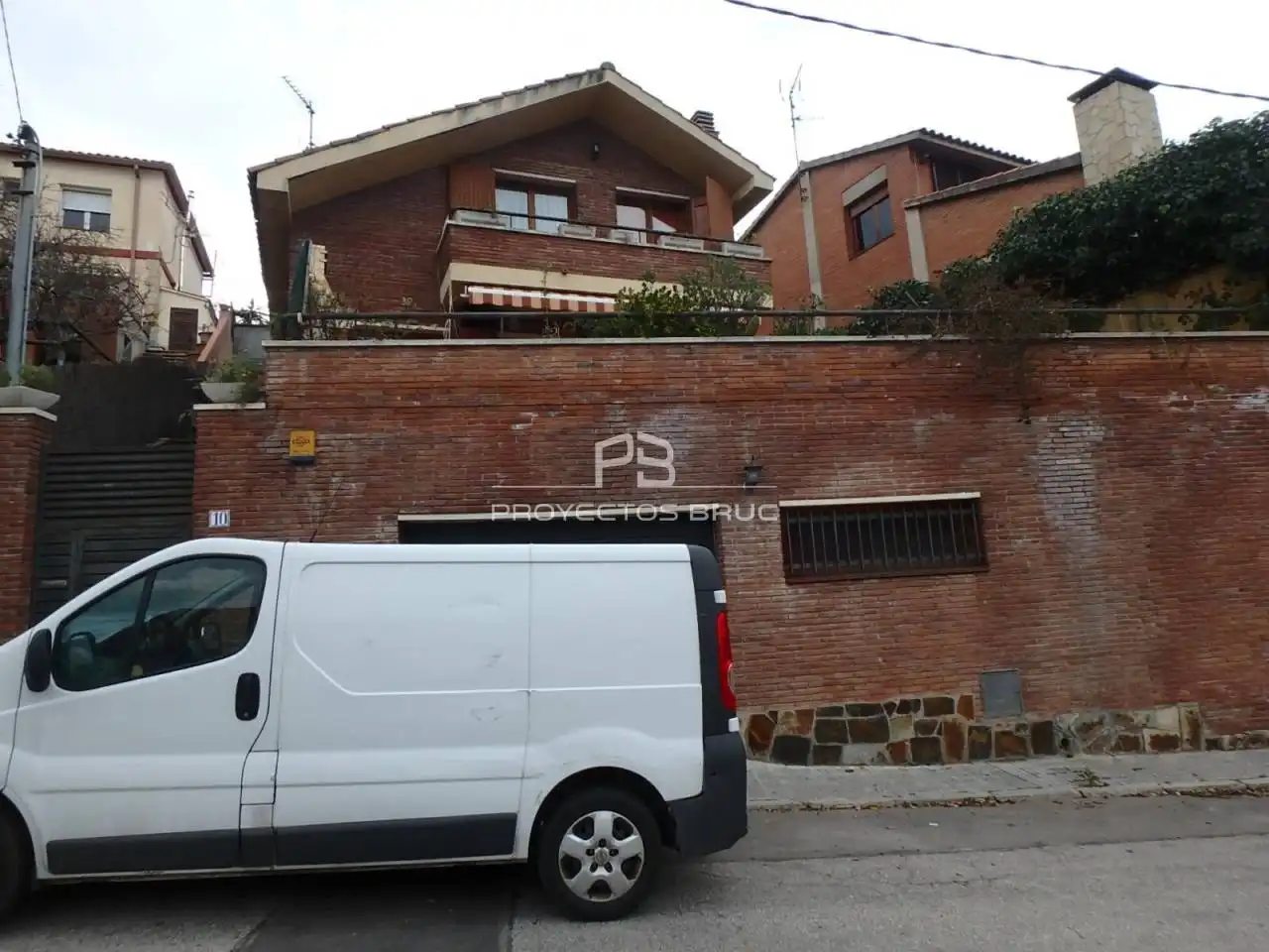 Vista exterior de Casa o xalet en venda en La Palma de Cervelló amb Calefacció, Jardí privat i Terrassa