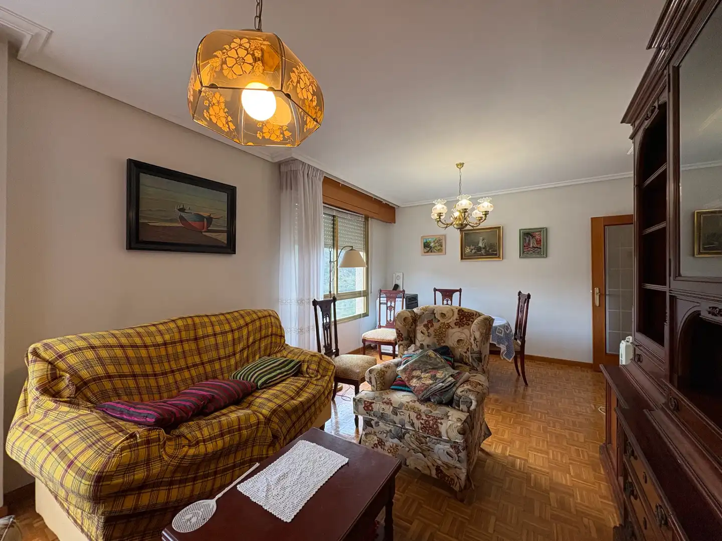Living room of Apartments for sale in Arnedillo  with Heating, Parquet flooring and Terrace