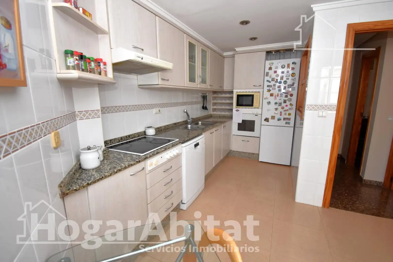Kitchen of Attic for sale in Beniparrell  with Air Conditioner, Heating and Terrace