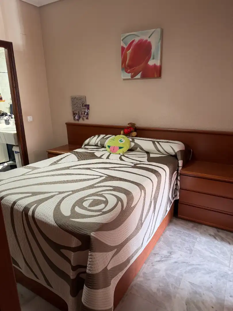 Bedroom of Flat for sale in Sevilla  with Air Conditioner, Heating and Terrace
