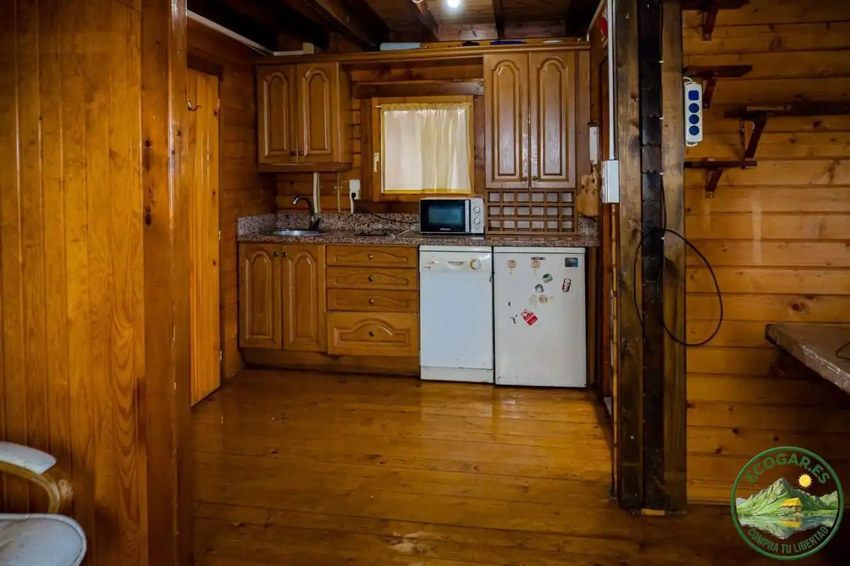 Cocina de Casa o chalet en venta en Villagatón con Aire acondicionado, Calefacción y Jardín privado
