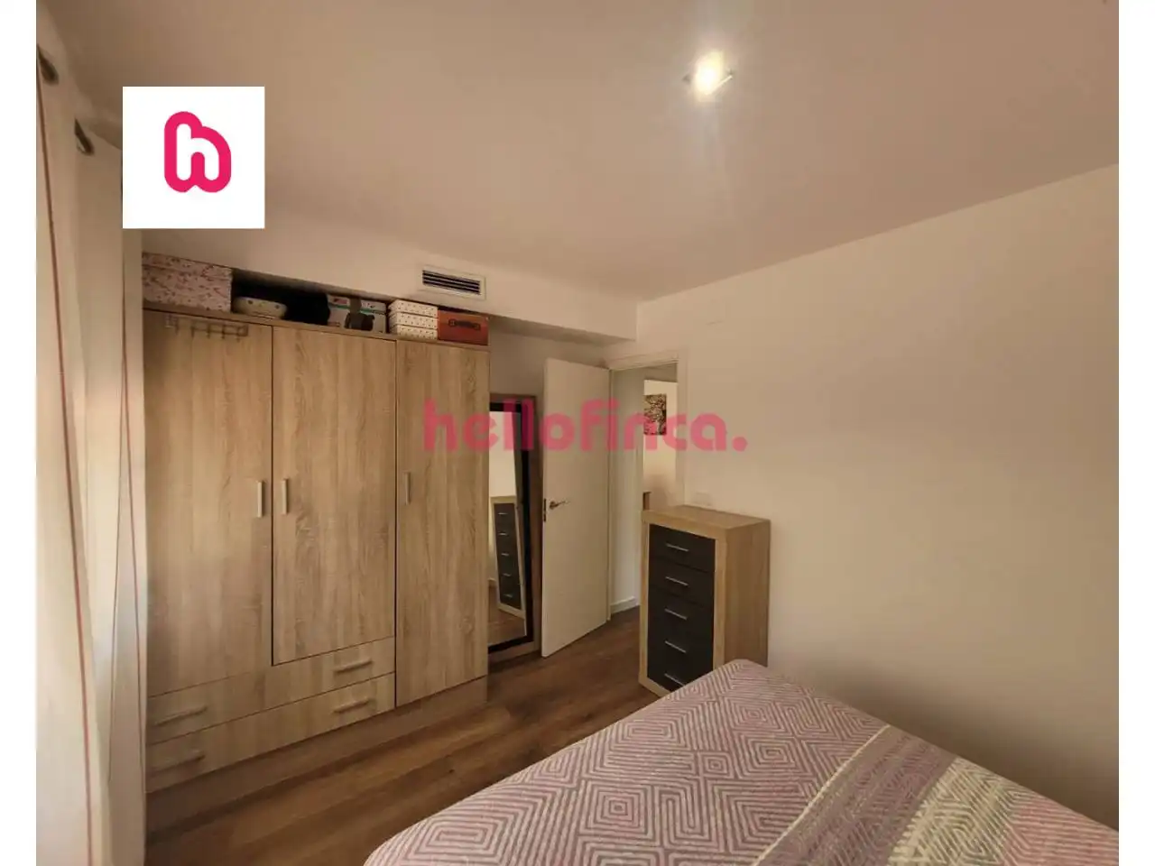 Bedroom of Flat for sale in Vilanova i la Geltrú  with Air Conditioner, Heating and Private garden