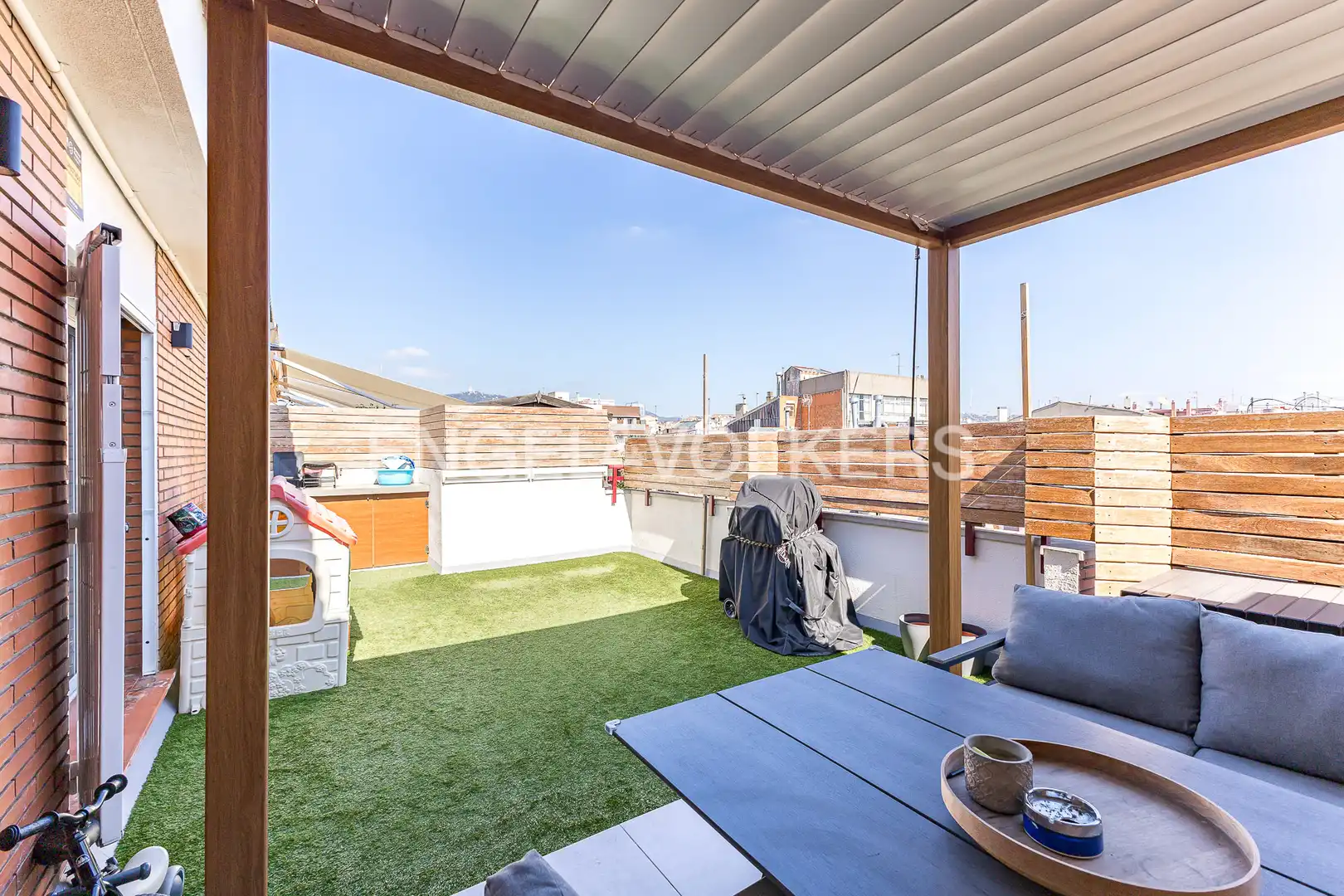 Terrace of Attic for sale in Barcelona  with Air Conditioner, Heating and Private garden