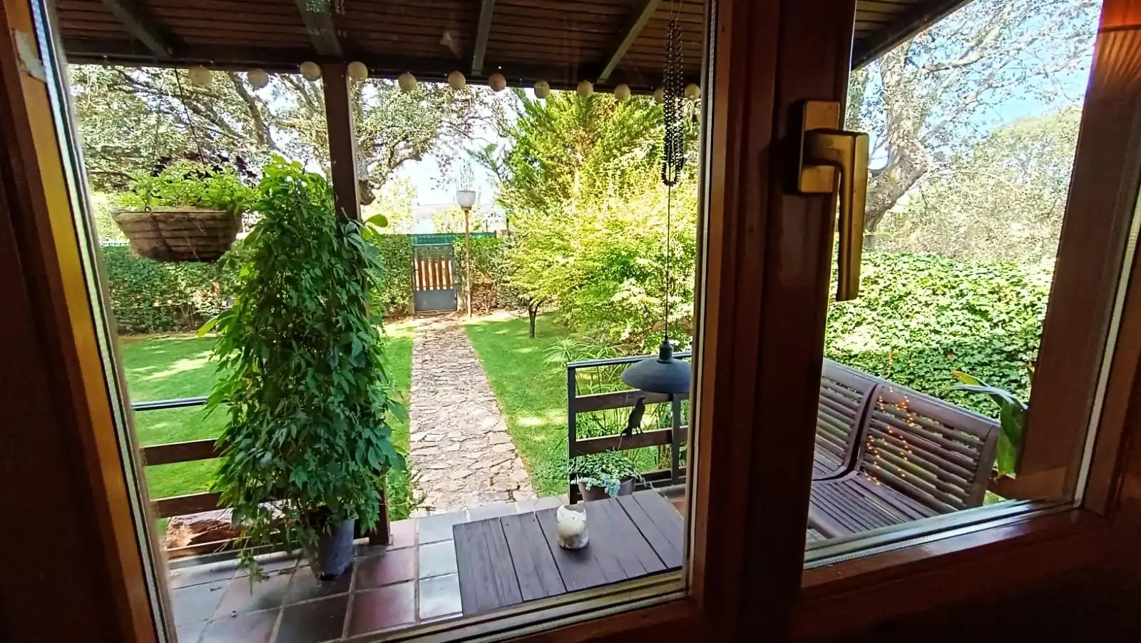 Jardí de Casa o xalet en venda en Palacios del Pan amb Calefacció, Jardí privat i Terrassa