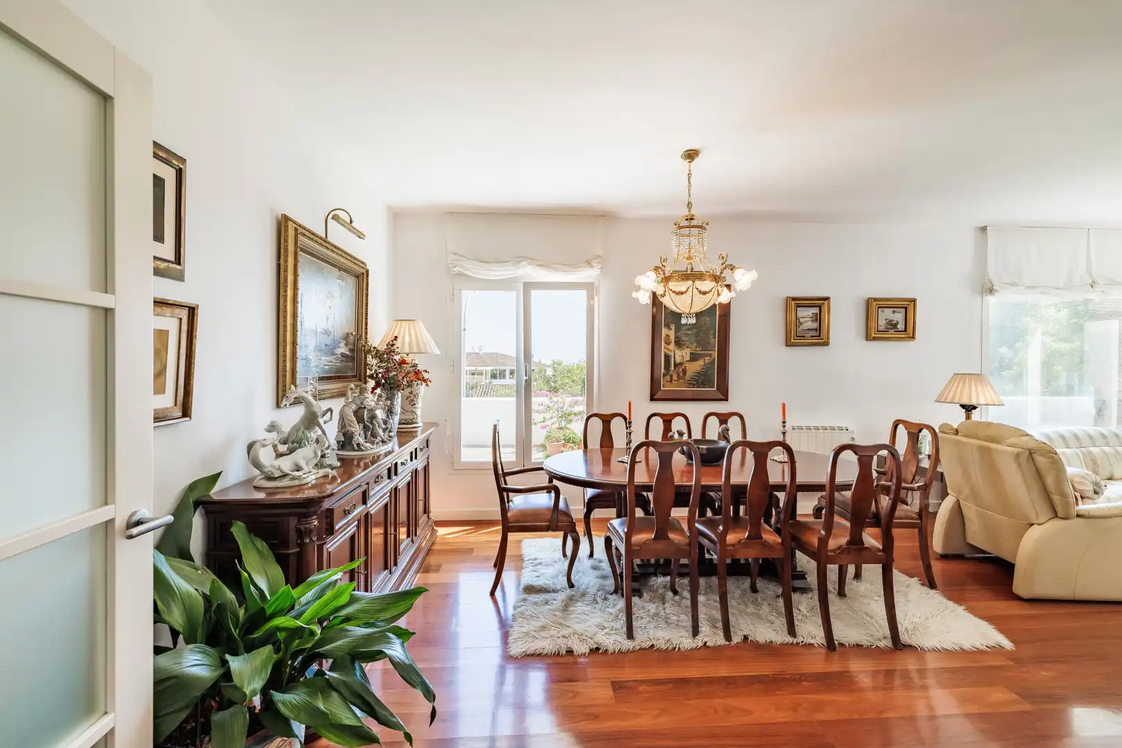 Comedor de Casa o chalet en venta en Benalmádena con Aire acondicionado, Calefacción y Jardín privado