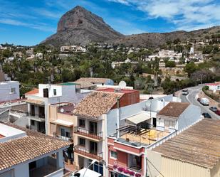 Exterior view of Single-family semi-detached for sale in Jávea / Xàbia  with Air Conditioner and Balcony