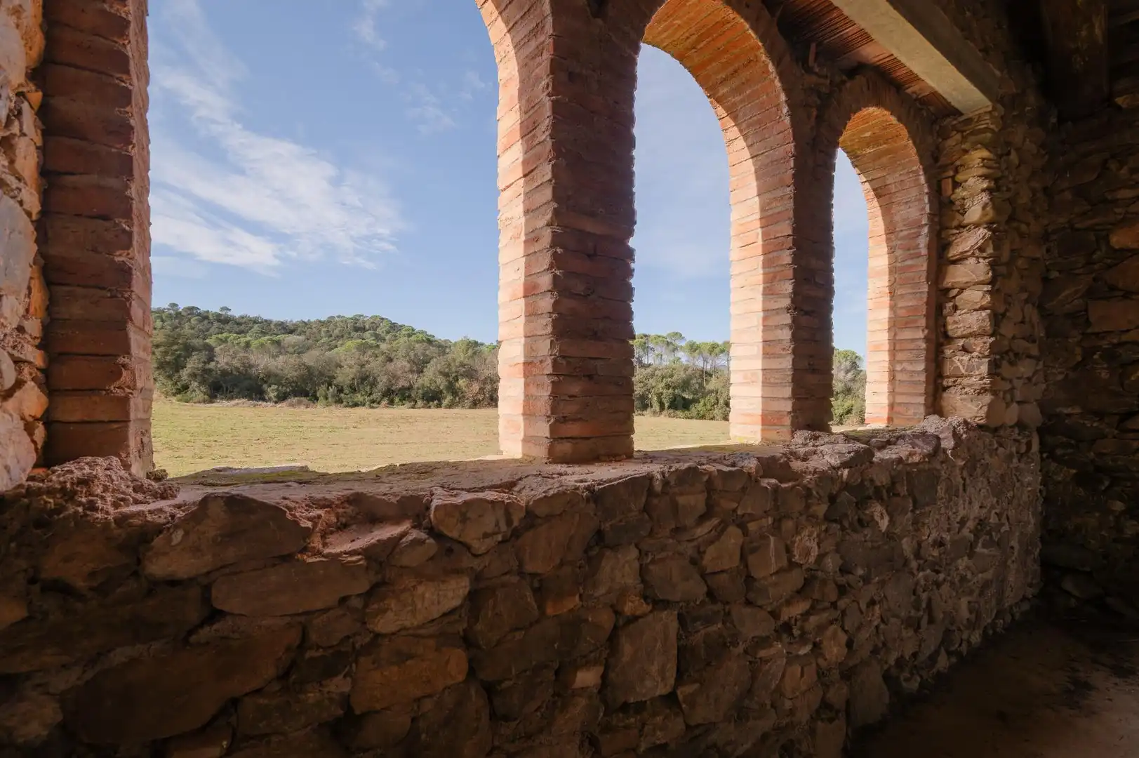 Vista exterior de Finca rústica en venda en Cruïlles, Monells I Sant Sadurní de L'Heura