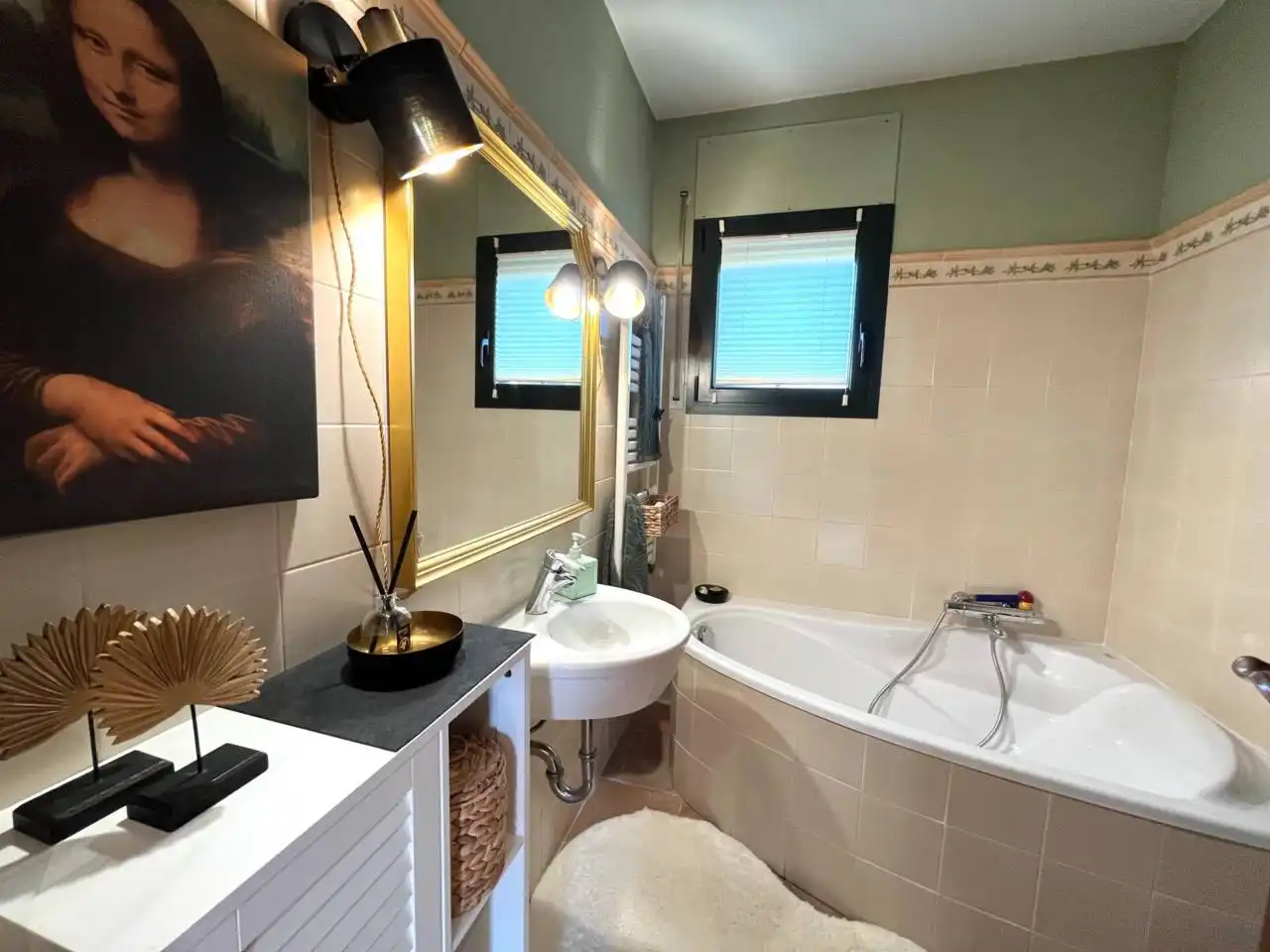 Baño de Casa o chalet en venta en Girona con Calefacción, Jardín privado y Terraza