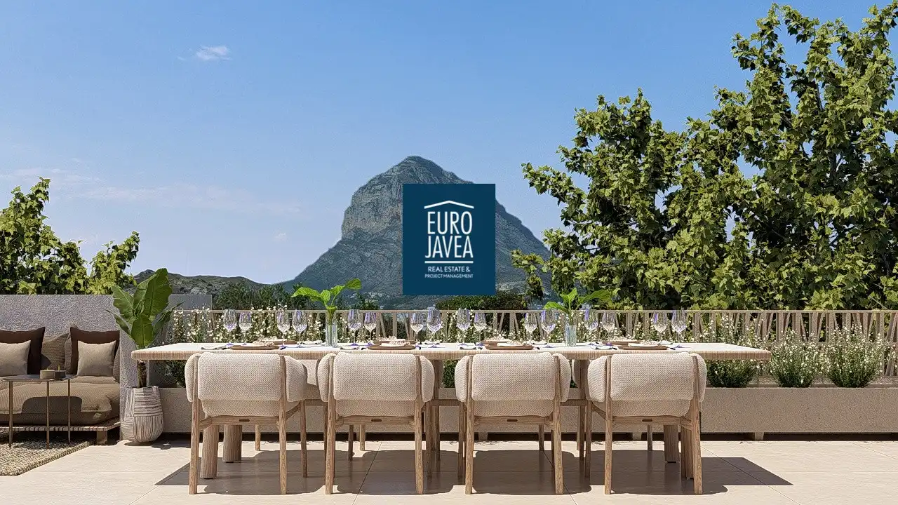 Terraza de Apartamento en venta en Jávea / Xàbia con Aire acondicionado, Terraza y Trastero