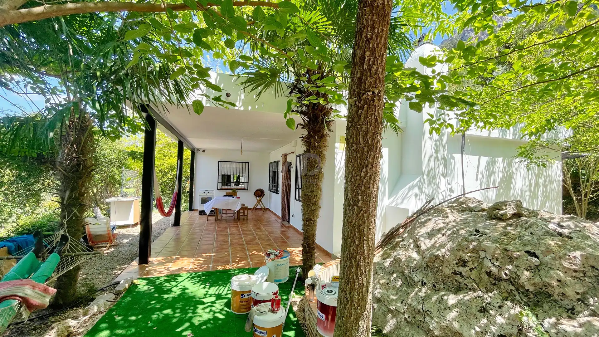 Terrassa de Casa o xalet en venda en La Vall de Gallinera amb Calefacció i Terrassa