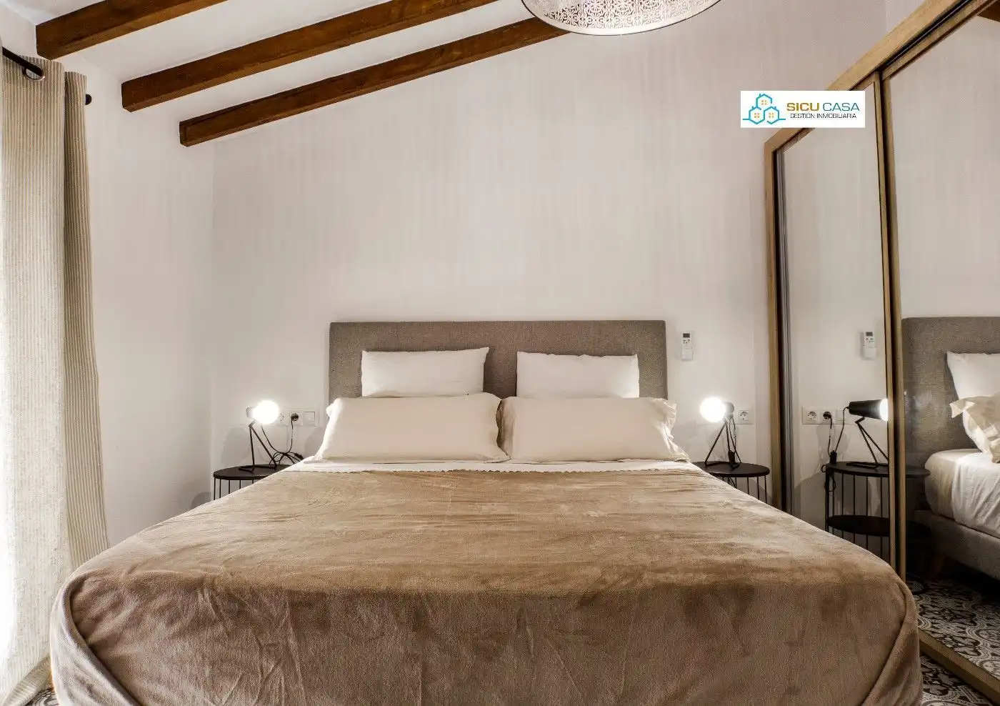 Bedroom of Houses for sale in Jijona / Xixona  with Air Conditioner, Terrace and Storage room