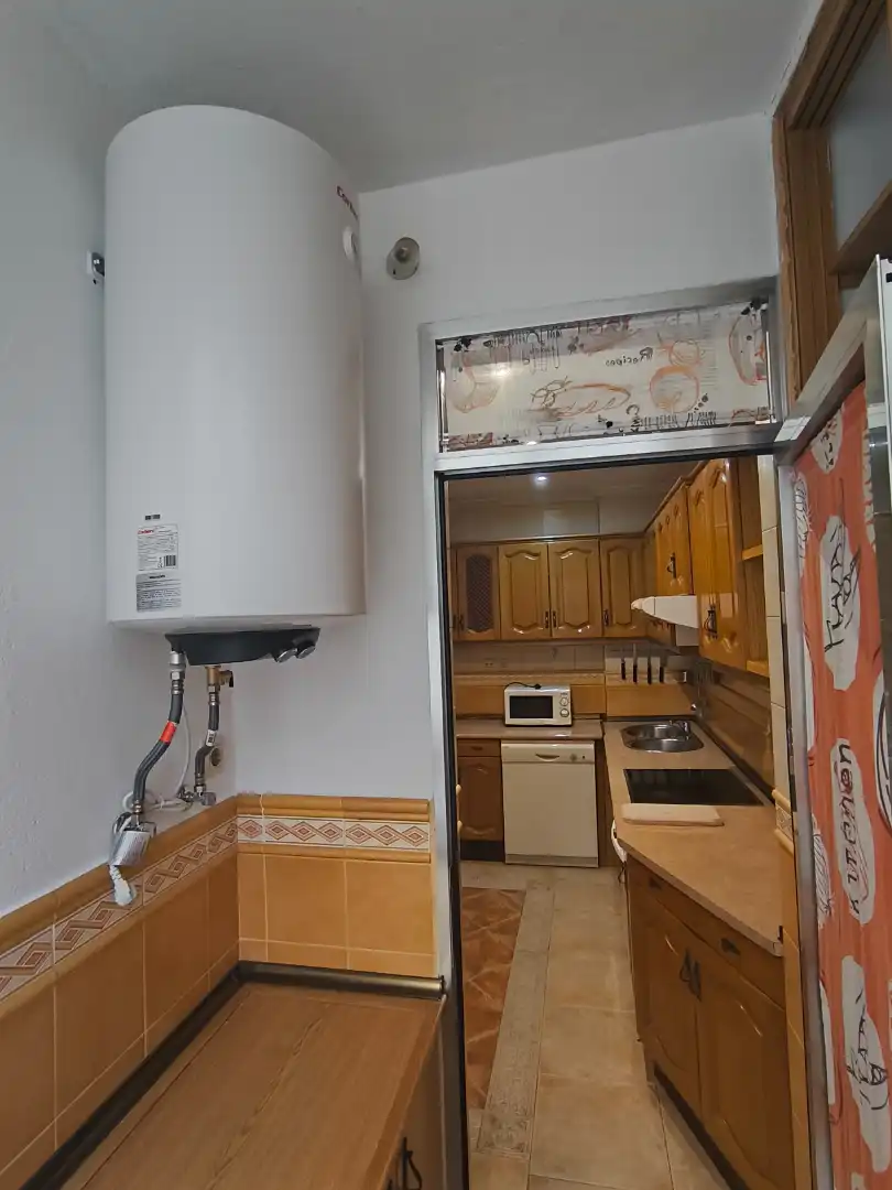 Cuina de Pis de lloguer en Torrijos amb Aire condicionat, Calefacció i Terrassa