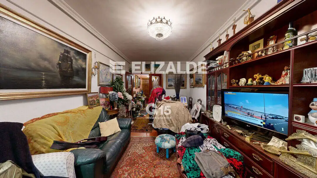 Wohnzimmer von Wohnung zum Verkauf in Astigarraga mit Balkon