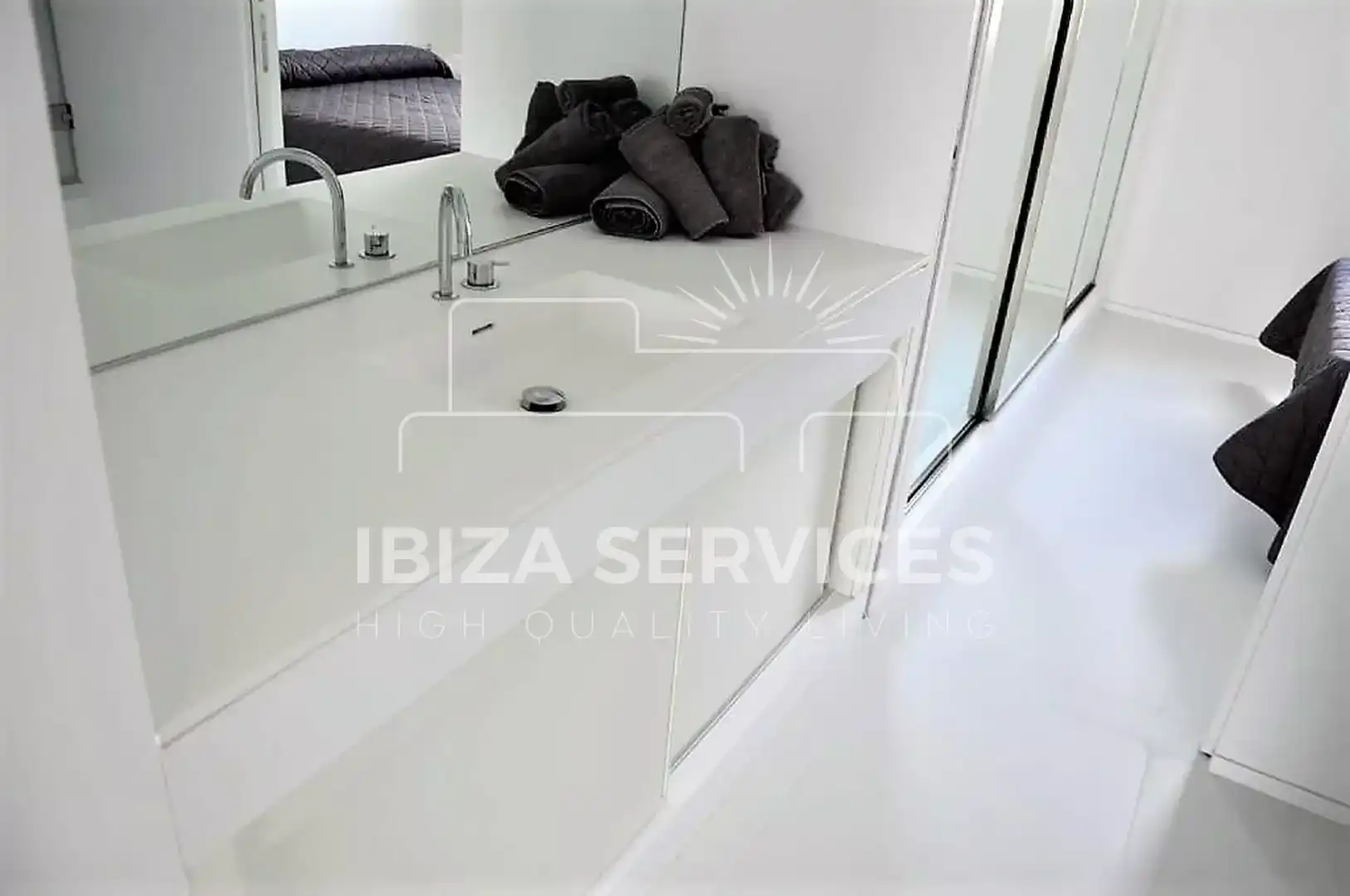 Wohnung mit Pool zur Miete in Marina Botafoc - Platja de Talamanca, imagen 16