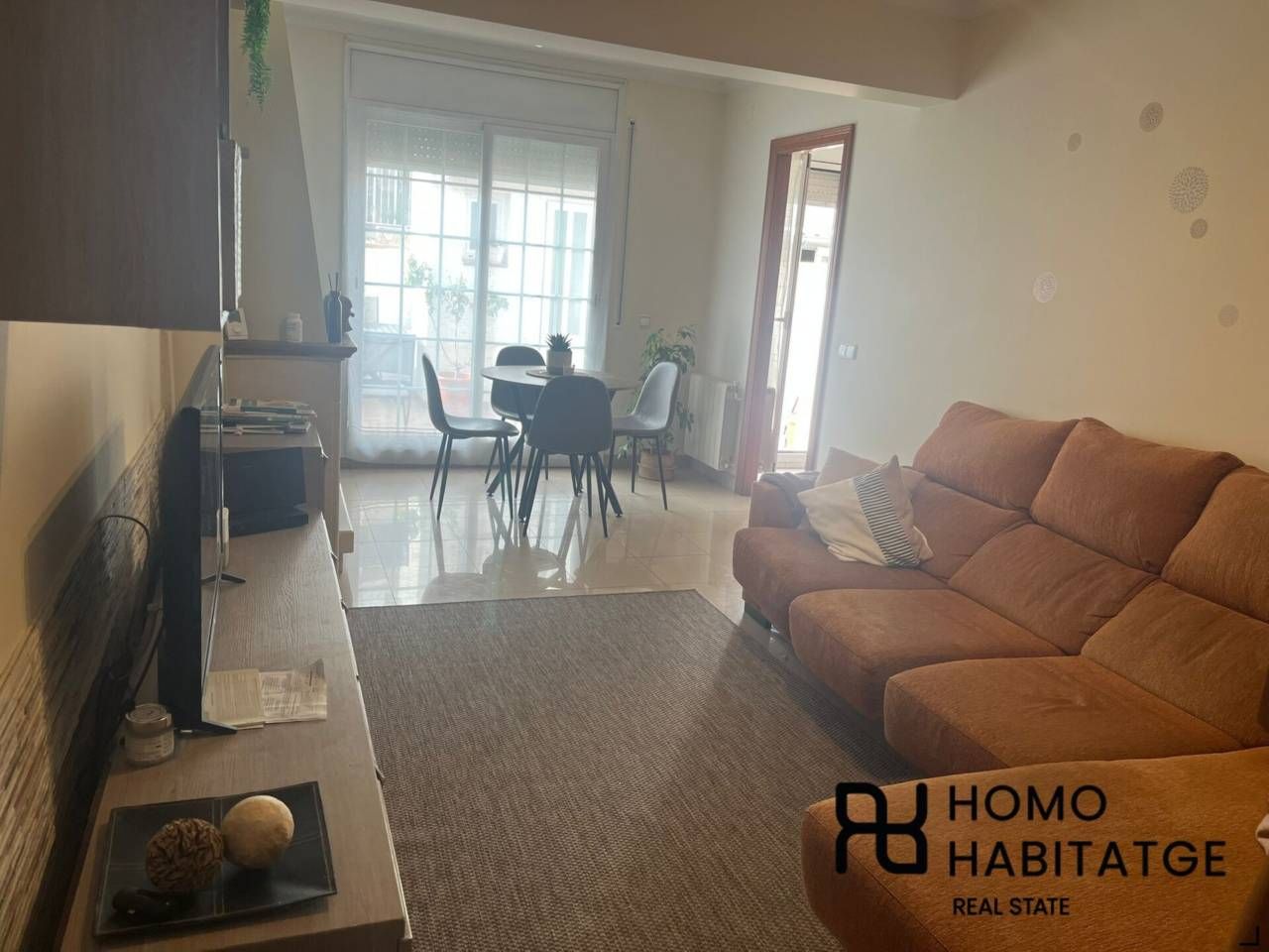 Living room of House or chalet for sale in Sabadell  with Air Conditioner, Heating and Terrace