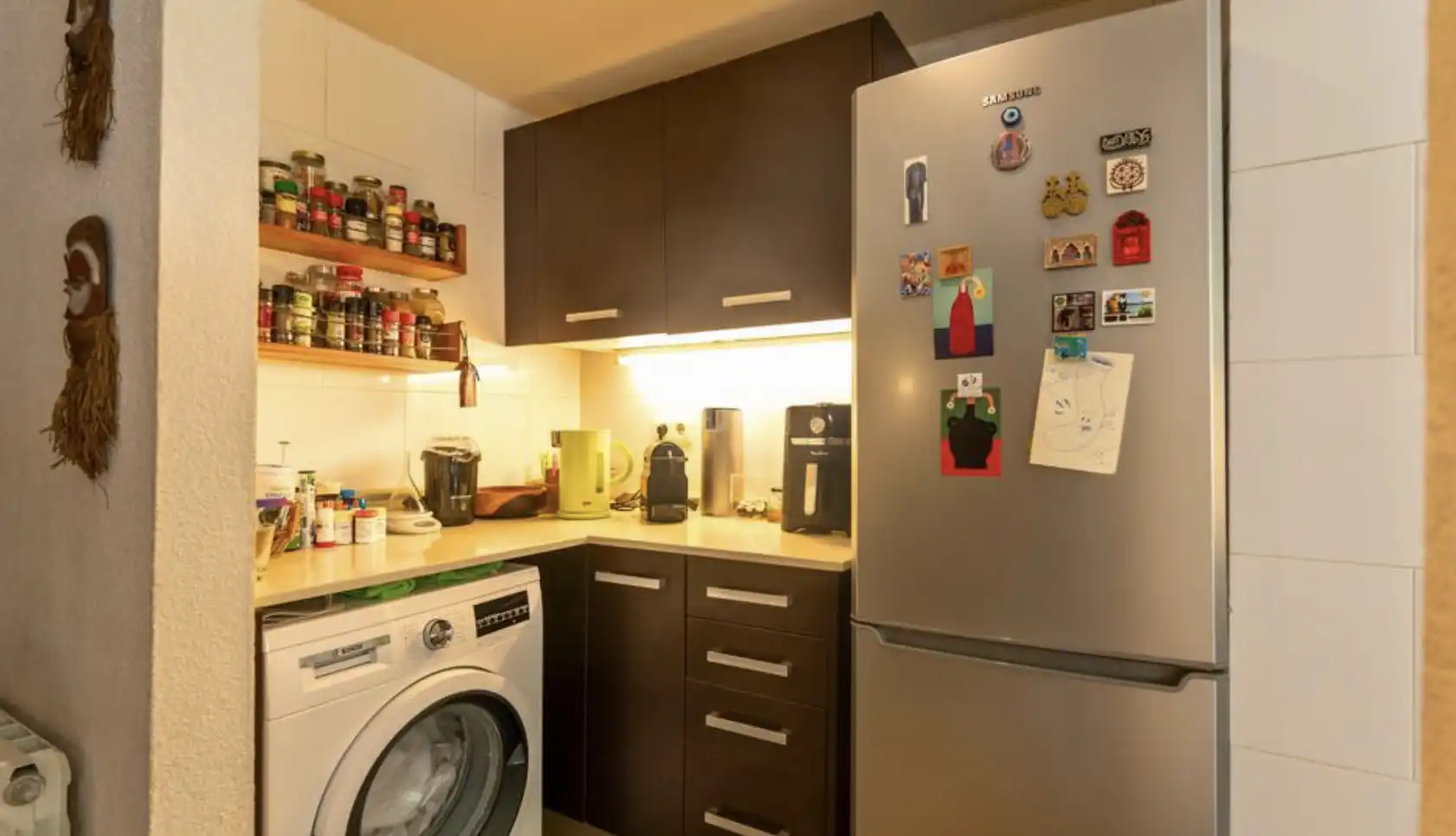 Cuina de Pis en venda en Barcelona amb Parquet, Terrassa i Traster