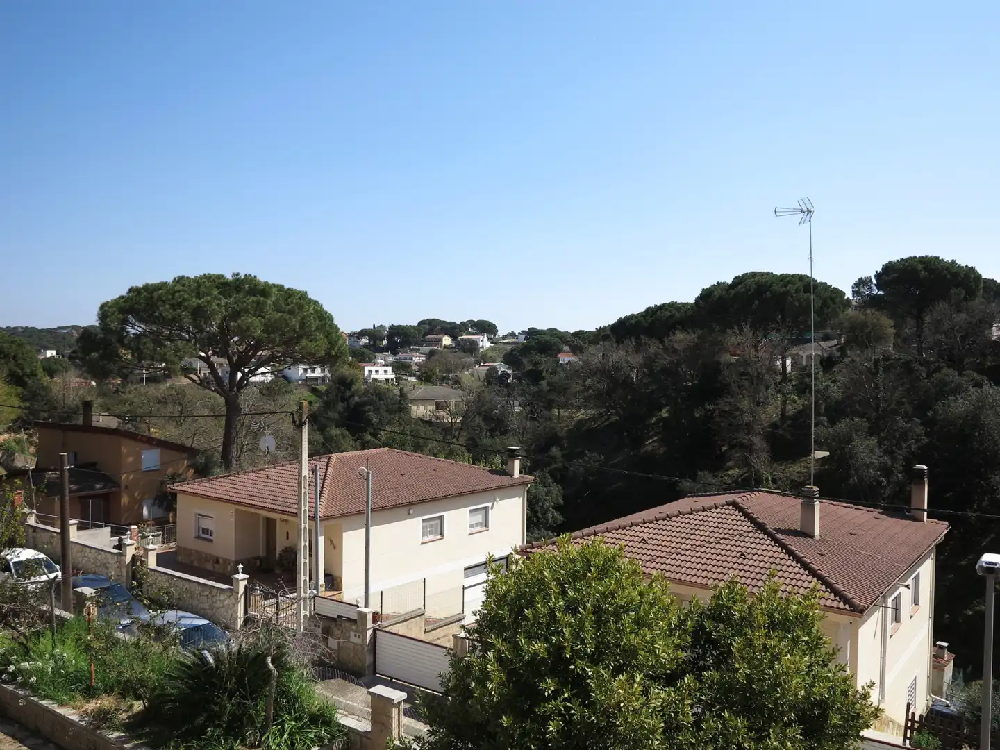Vista exterior de Casa o chalet en venta en Blanes con Aire acondicionado, Jardín privado y Terraza
