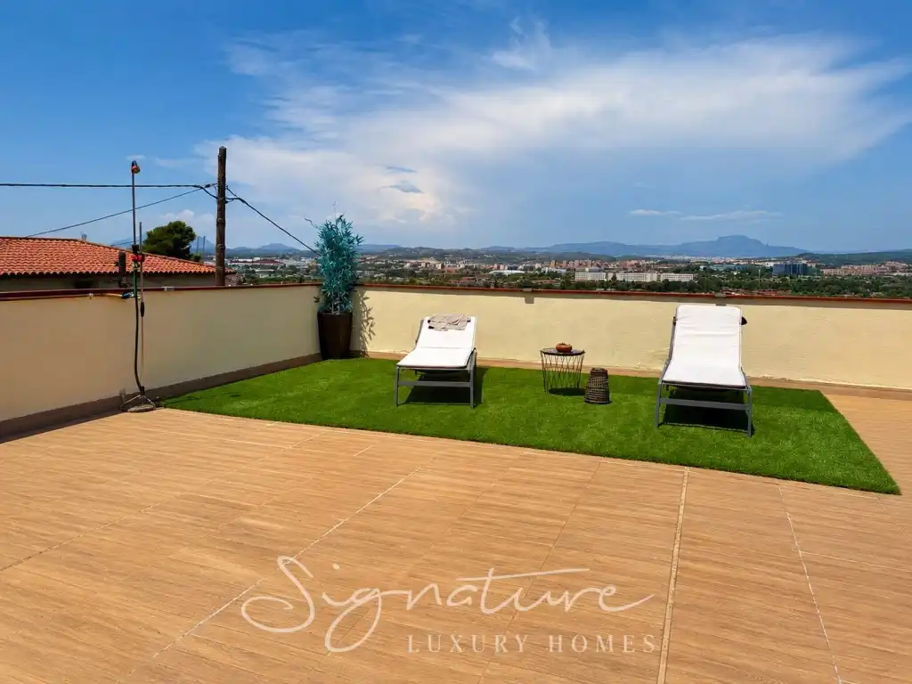 Terrace of Houses for rent in Sant Cugat del Vallès  with Air Conditioner, Private garden and Terrace