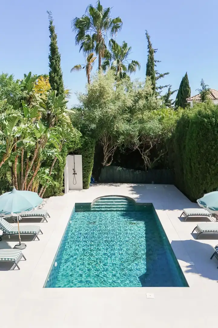 Piscina de Casa o chalet en venta en Benahavís con Terraza