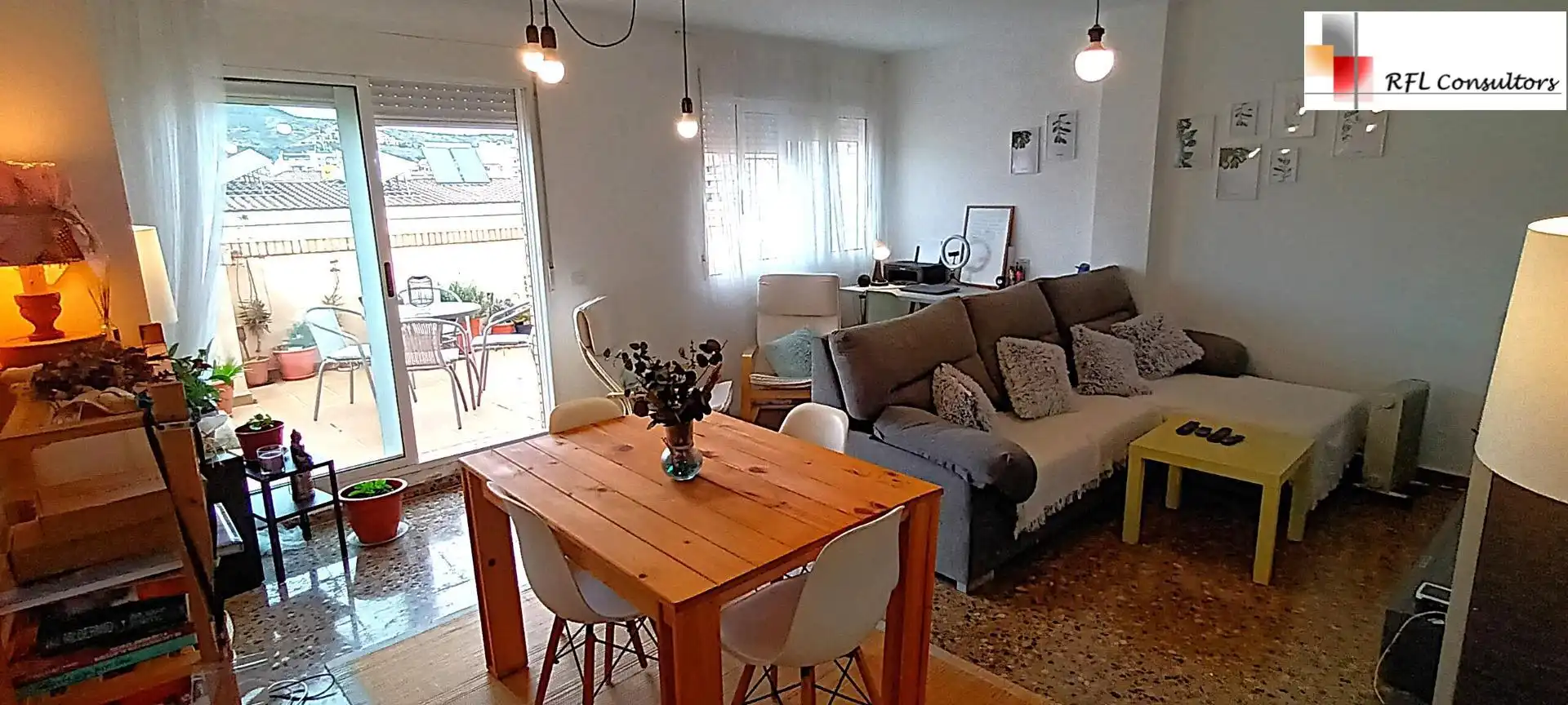 Living room of Attic for sale in Torreblanca  with Terrace and Furnished