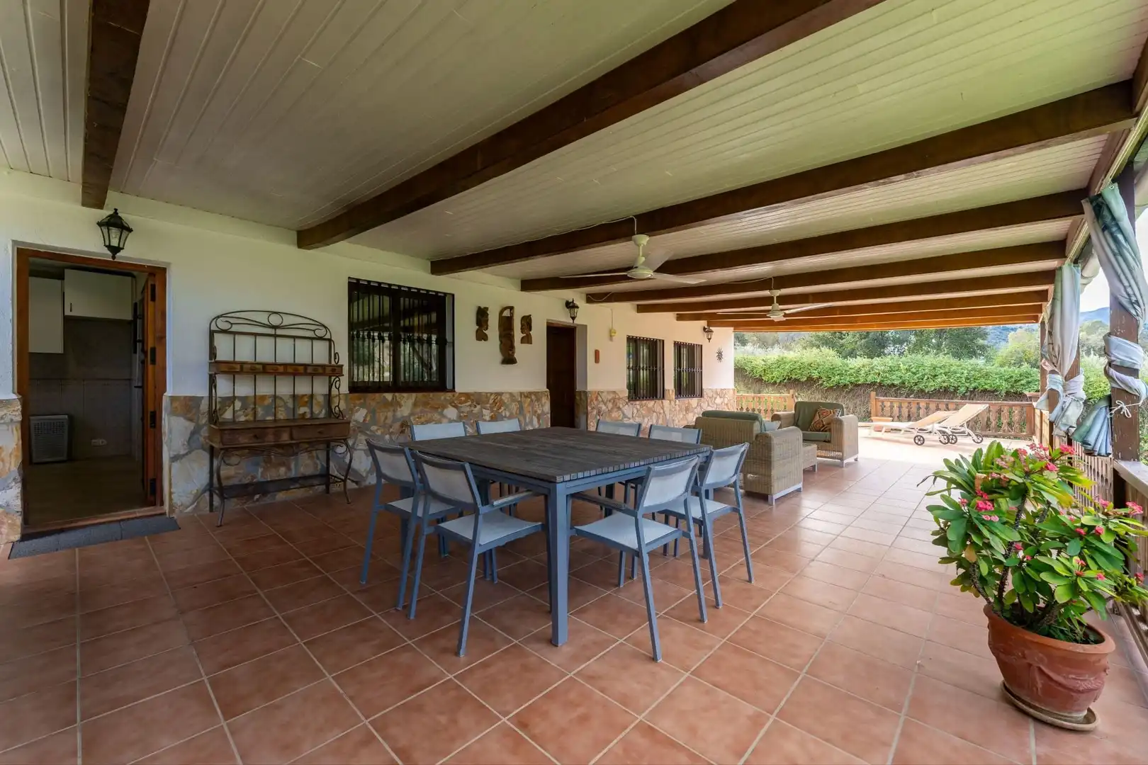 Terraza de Finca rústica en venta en Monda con Trastero y Piscina