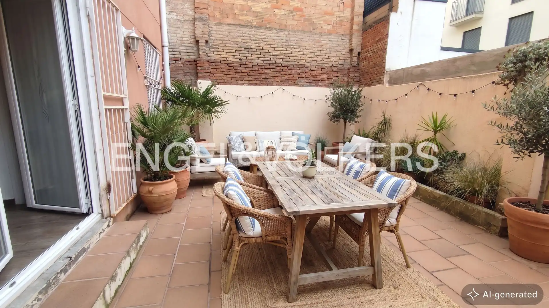 Terrace of Ground floor for sale in Barcelona  with Heating, Parquet flooring and Terrace