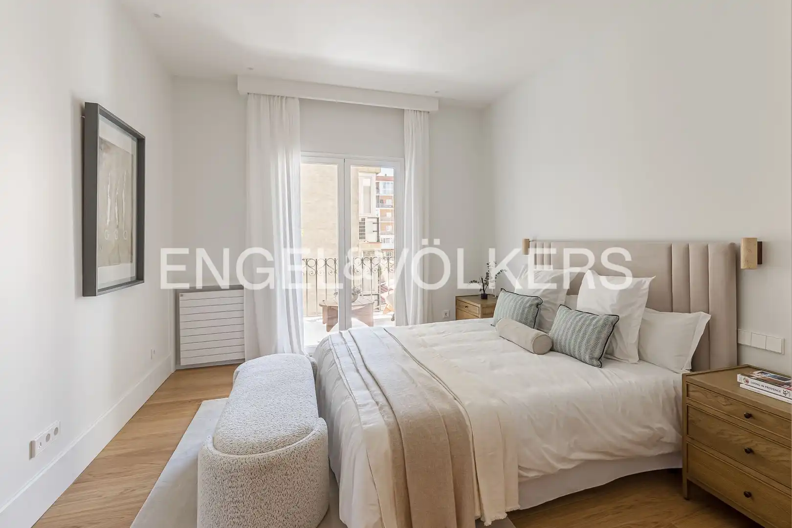 Schlafzimmer von Wohnung zum Verkauf in Madrid mit Klimaanlage, Heizung und Terrasse