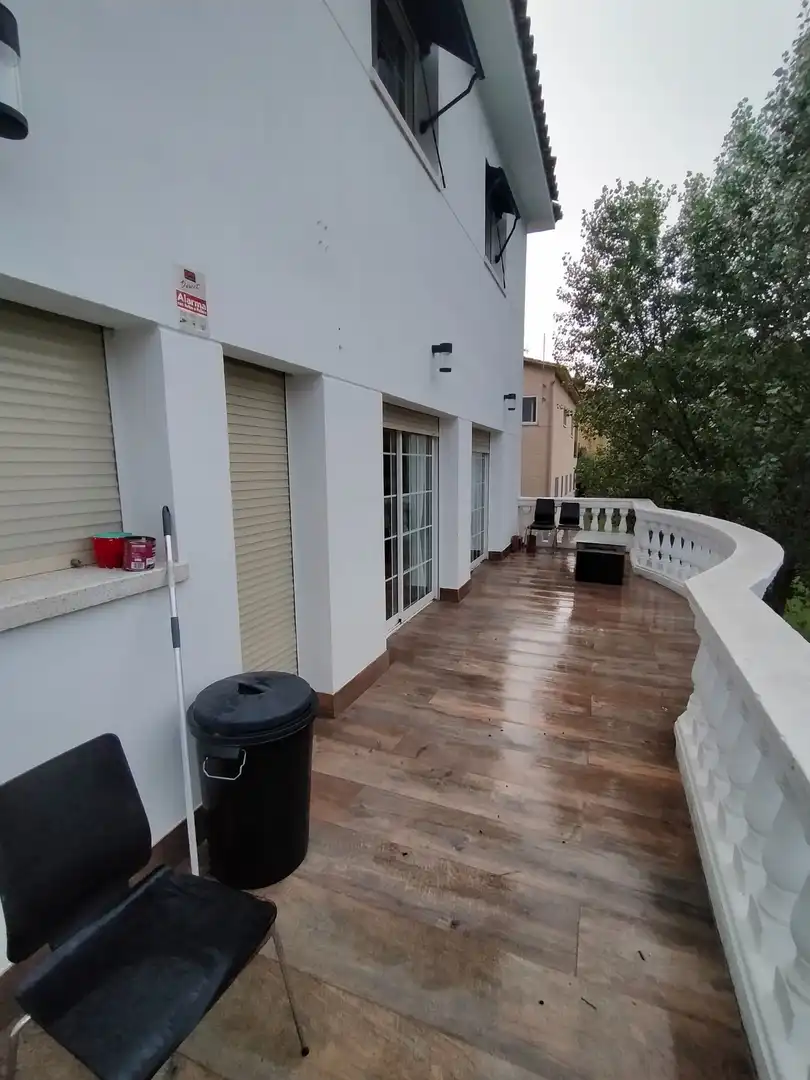 Terraza de Casa o chalet de alquiler en Dosrius con Aire acondicionado, Calefacción y Jardín privado