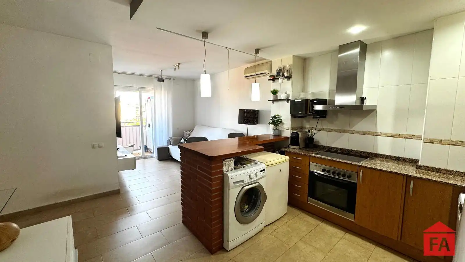 Kitchen of Attic for sale in El Vendrell  with Air Conditioner, Terrace and Storage room
