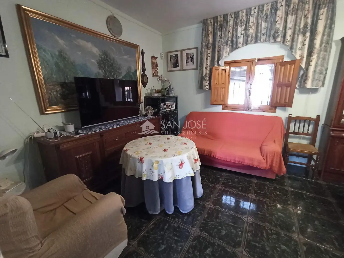 Sala de estar de Casa o chalet en venta en Abanilla con Calefacción y Amueblado