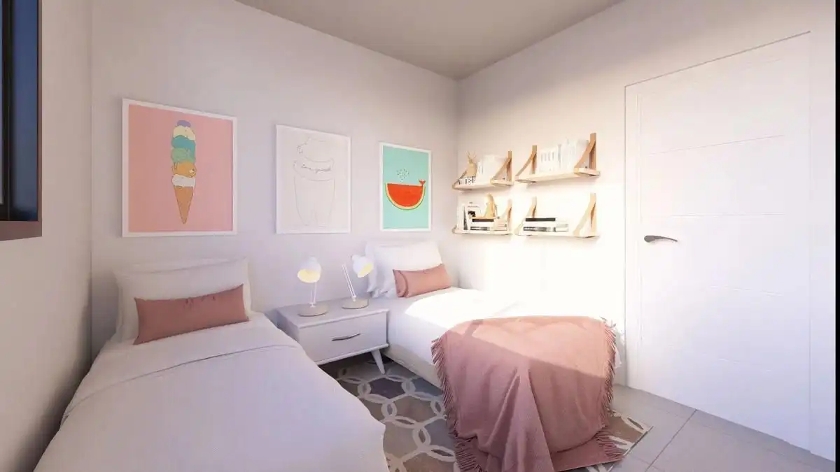 Dormitori de Apartament en venda en Jávea / Xàbia amb Alarma i Piscina comunitària