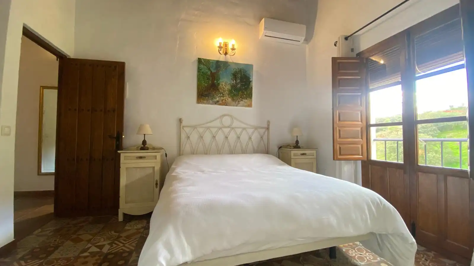 Bedroom of Houses for sale in Guaro  with Air Conditioner, Heating and Private garden