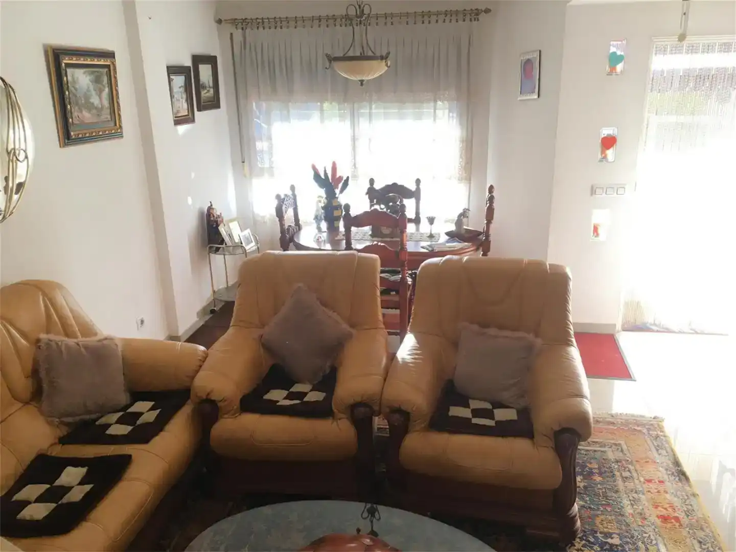 Sala d'estar de Dúplex en venda en Murcia amb Aire condicionat, Traster i Moblat