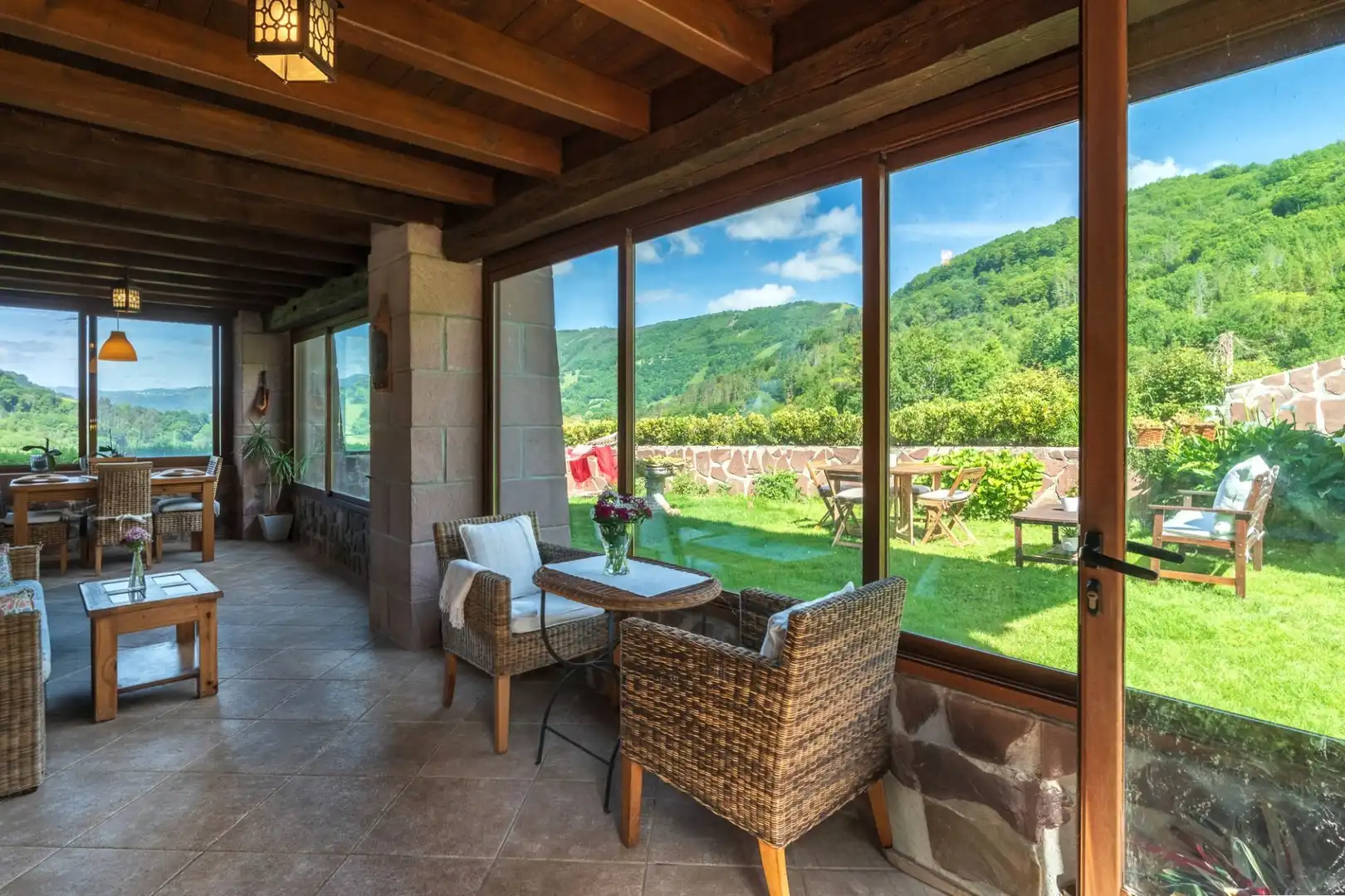 Terraza de Casa o chalet en venta en Elduain con Calefacción, Trastero y Amueblado