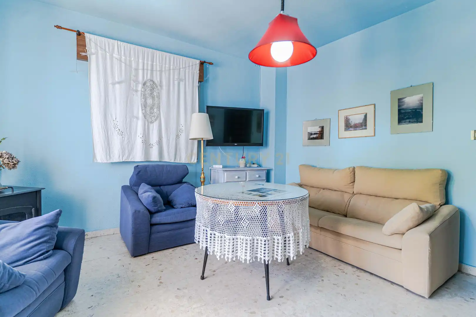 Sala d'estar de Apartament en venda en La Taha amb Rentadora i Balcó