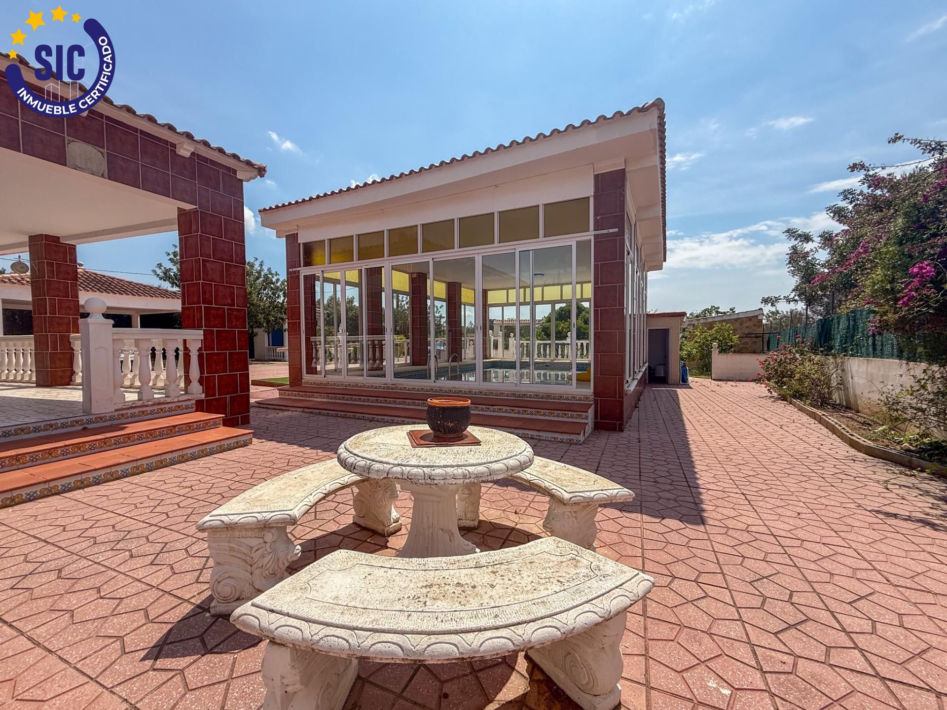 Terrassa de Casa o xalet en venda en Olocau amb Aire condicionat, Calefacció i Jardí privat