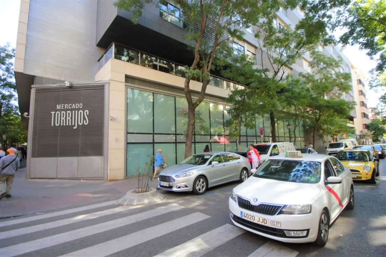 Vista exterior de Piso de alquiler en Madrid con Aire acondicionado, Calefacción y Parquet