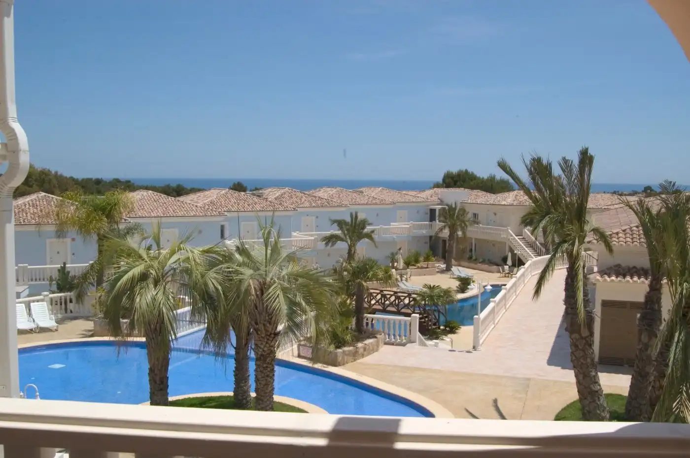 Piscina de Apartamento en venta en Benissa con Aire acondicionado, Calefacción y Jardín privado
