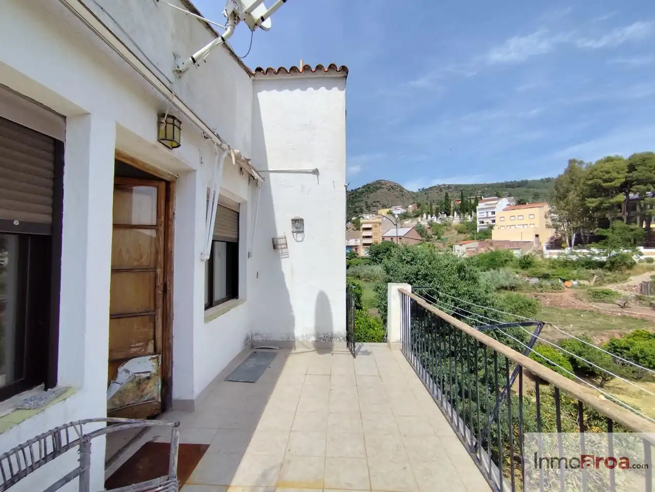 Vista exterior de Casa o chalet en venta en Gátova con Jardín privado, Terraza y Piscina