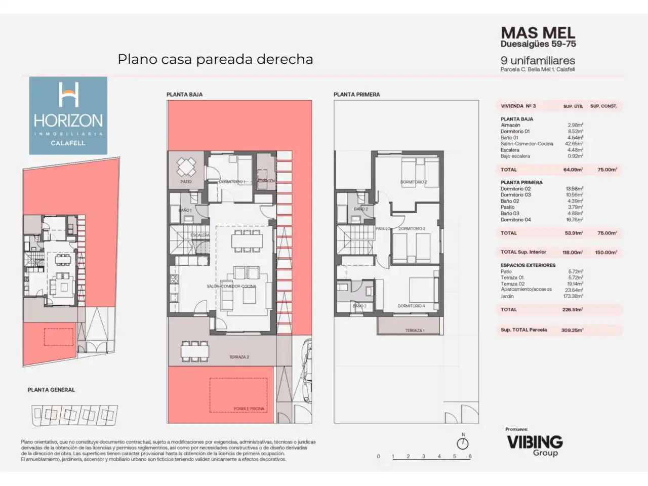Detached homes for sale in Calafell  with Air Conditioner, Heating and Private garden