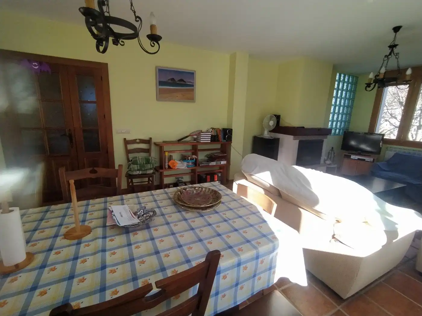 Comedor de Casa o chalet en venta en Cozuelos de Fuentidueña con Calefacción, Jardín privado y Piscina