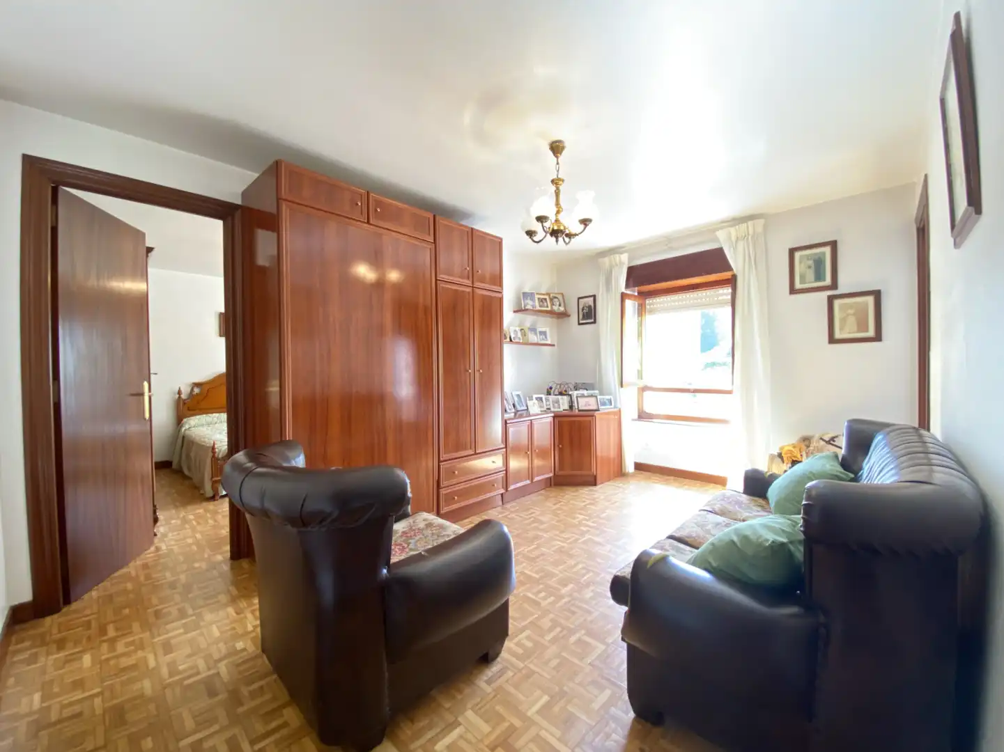 Sala de estar de Casa adosada en venta en Torrelavega  con Jardín privado