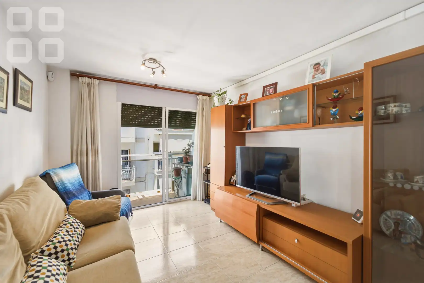 Sala de estar de Piso en venta en Pineda de Mar con Aire acondicionado, Calefacción y Trastero
