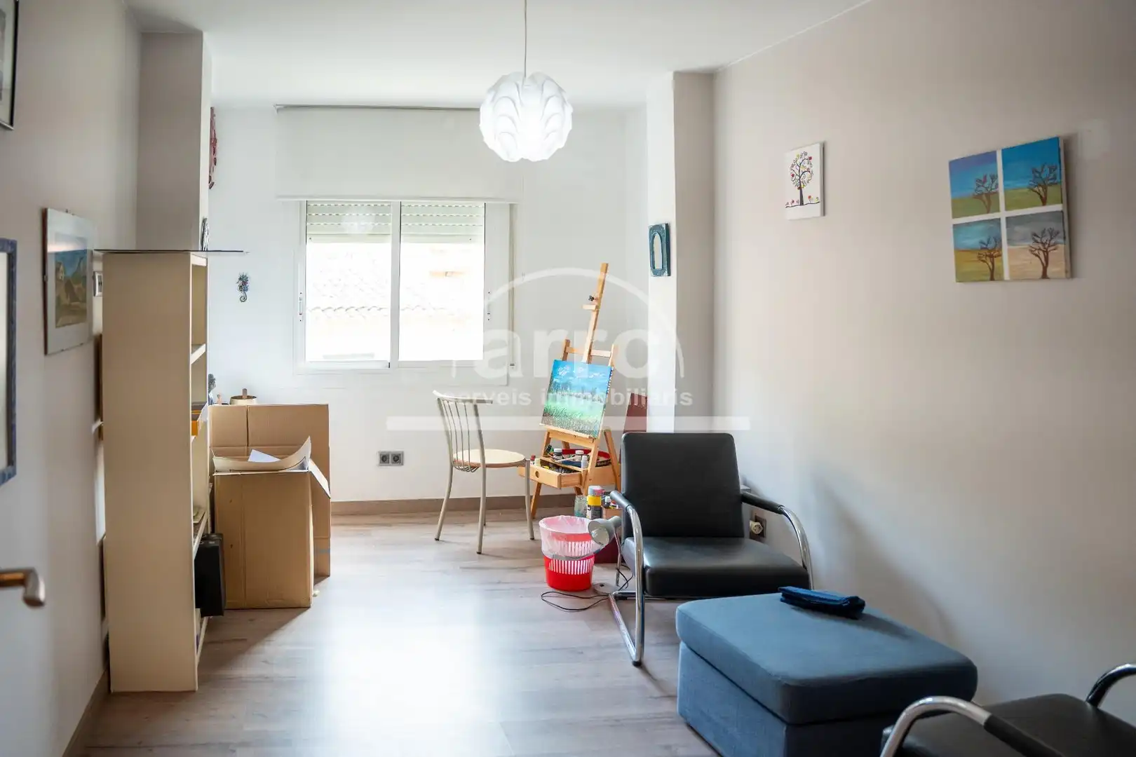 Sala de estar de Piso en venta en Teià con Aire acondicionado, Terraza y Balcón