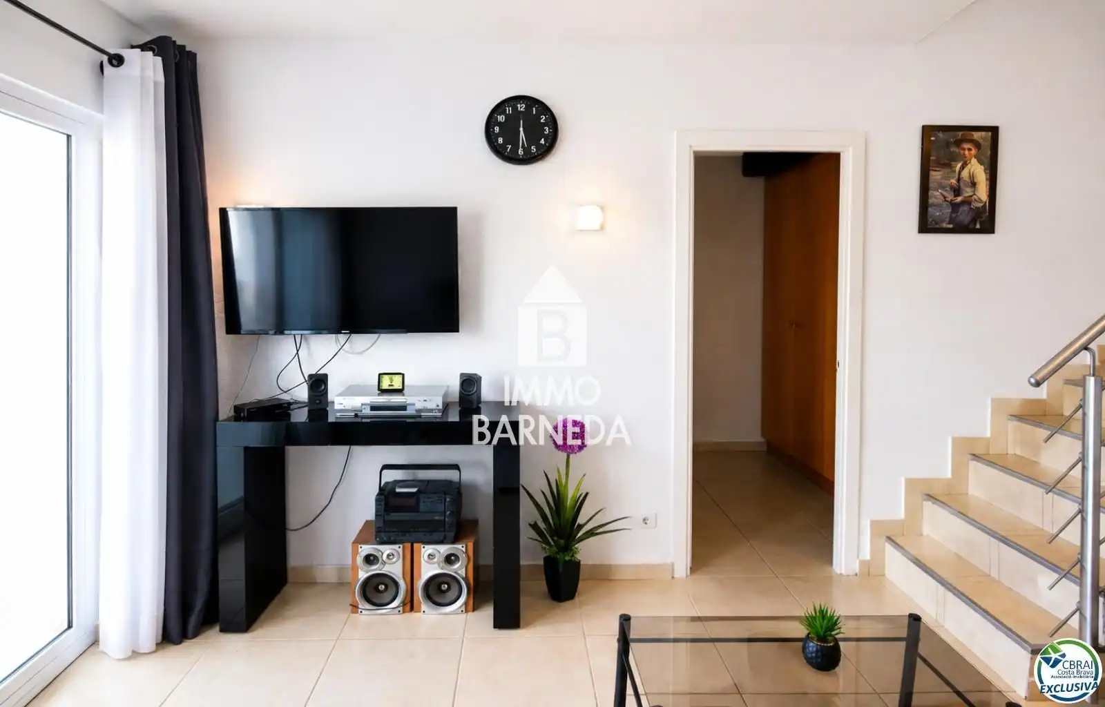 Sala d'estar de Pis en venda en Empuriabrava amb Aire condicionat, Calefacció i Terrassa