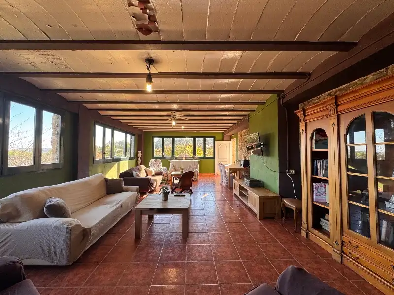 Living room of Country homes for sale in Cistella  with Heating, Private garden and Terrace