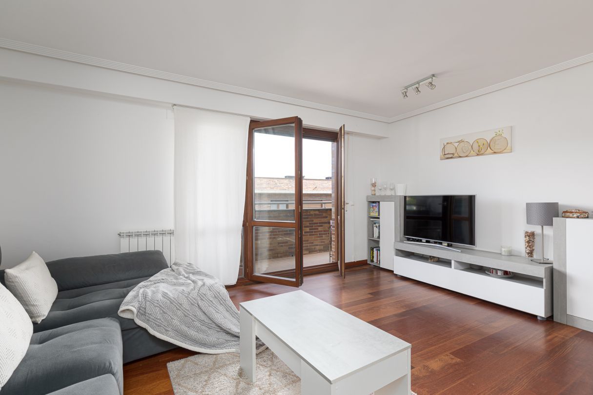 Sala de estar de Piso en venta en Donostia - San Sebastián  con Calefacción, Terraza y Trastero