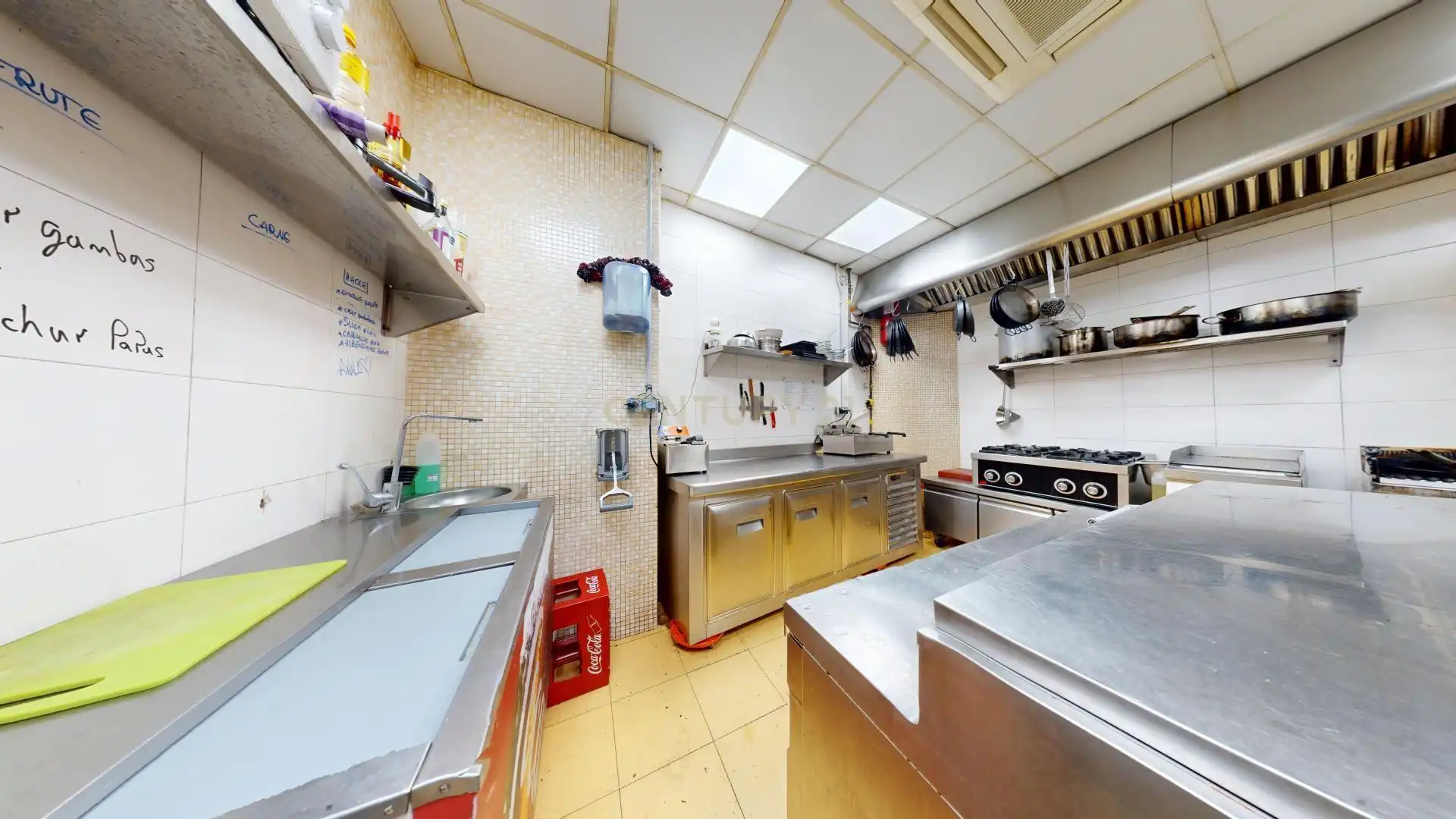 Cocina de Local en traspaso en Málaga con Aire acondicionado y Alarma