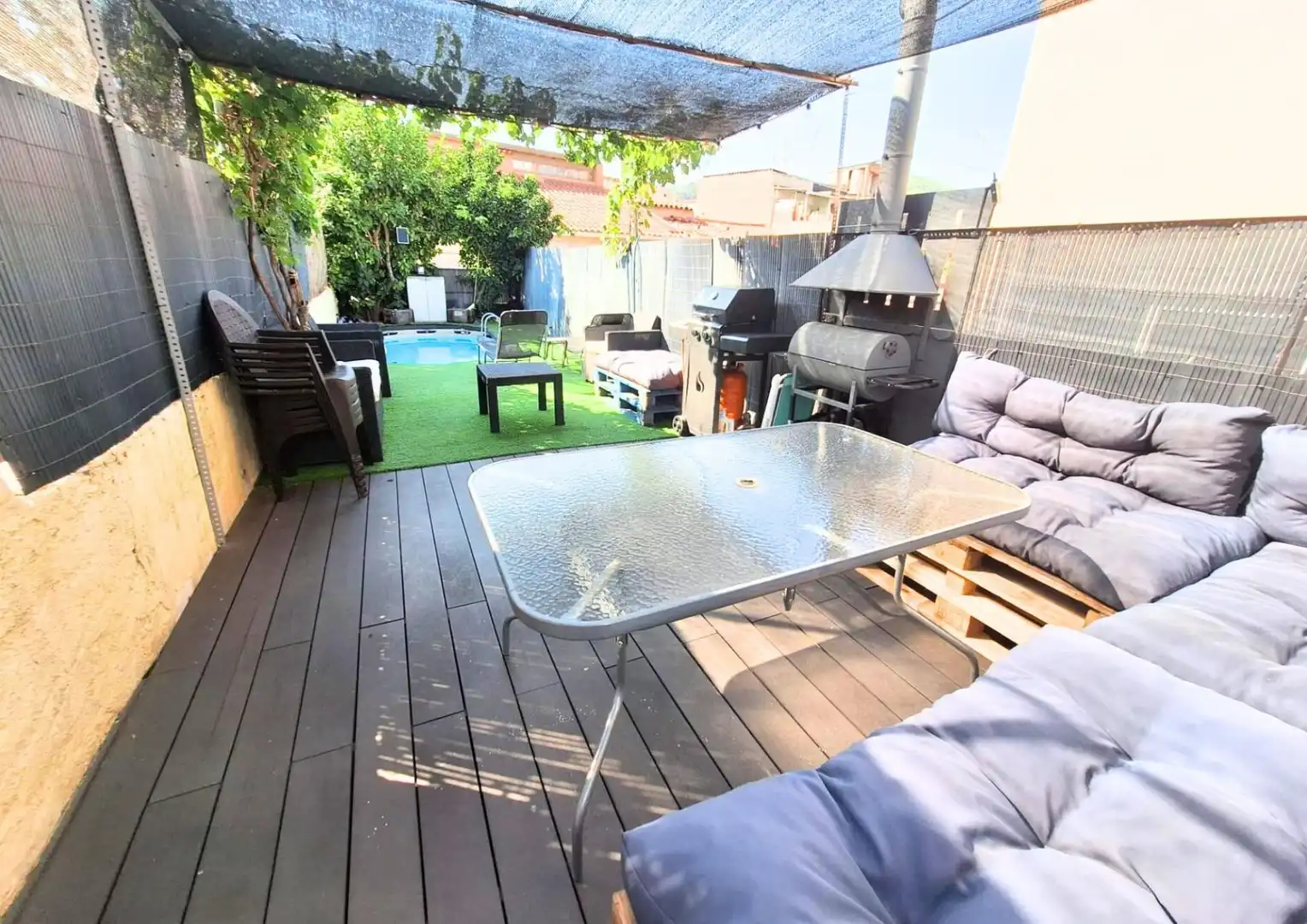 Terrasse von Haus oder Chalet zum Verkauf in Castellar del Vallès
