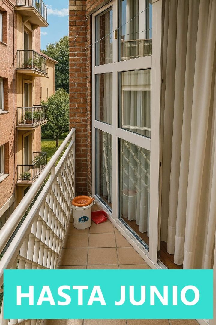 Terraza de Piso de alquiler en Santander con Trastero, Amueblado y Horno